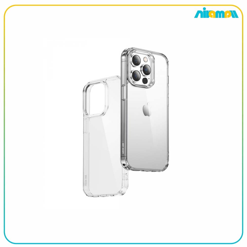 کاور شفاف گرین لاین مدل Anti-Shock 360° مناسب برای گوشی موبایل iPhone 14 promax