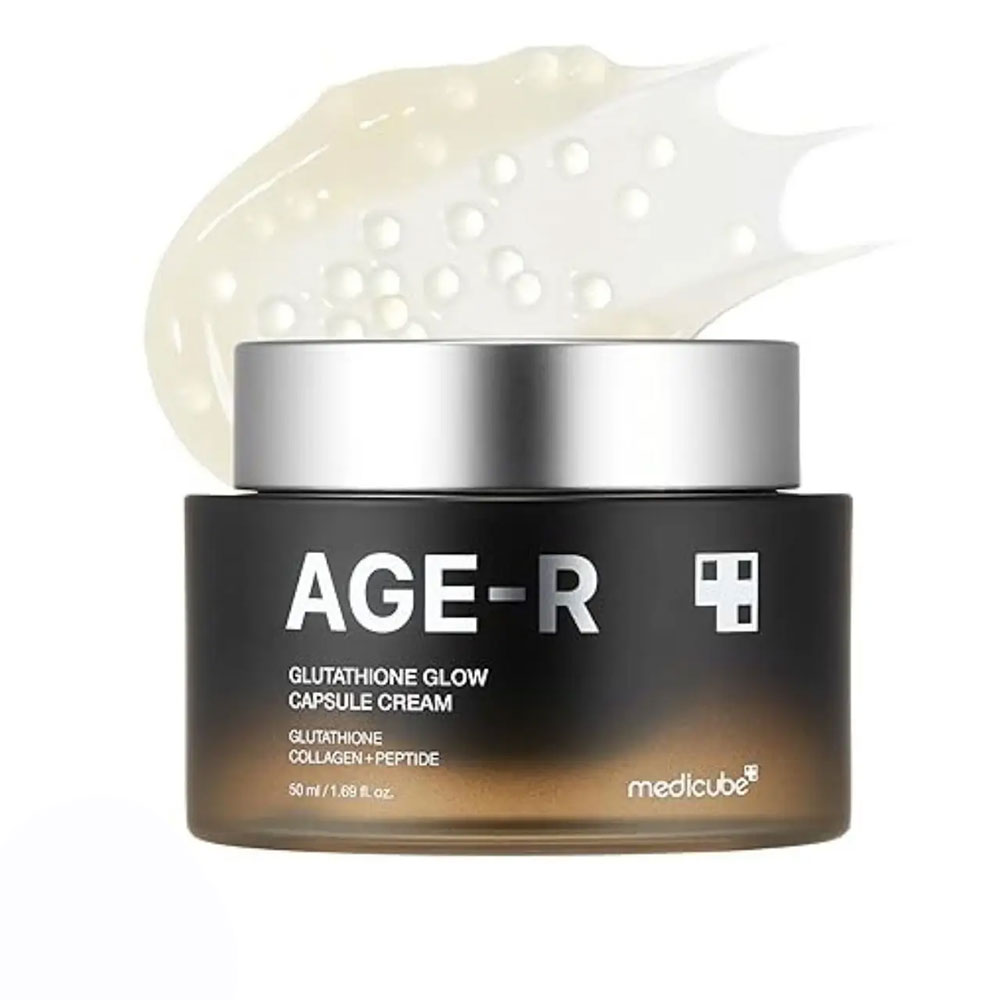 کرم کپسولی گلوتاتیون مدی کیوب 50 میلیلیتر (Medicube AGE-R Glutathione Glow Capsule Facial Cream)