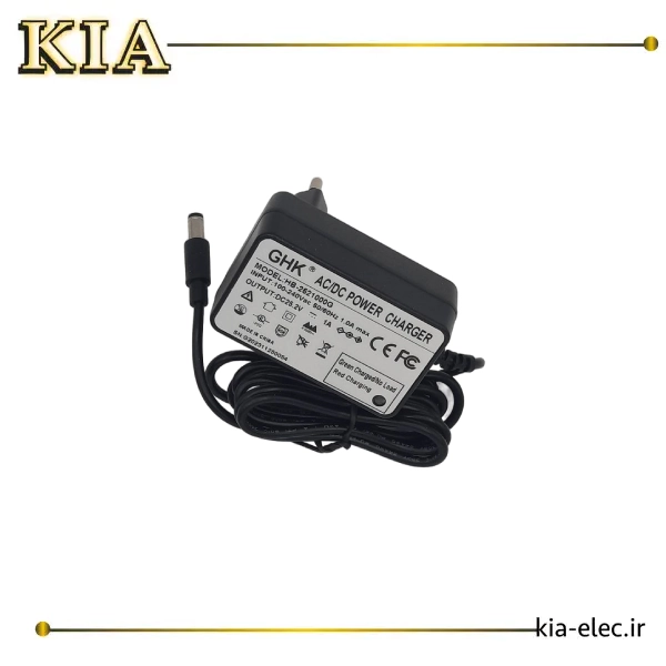شارژر 25.2 ولت 1 آمپر GHK