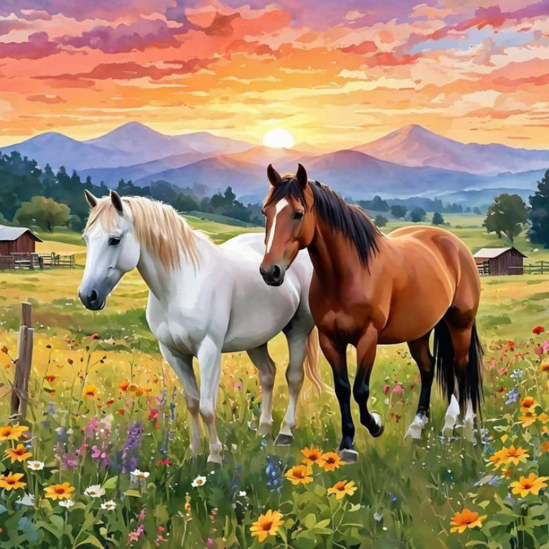تابلو نقاشی الماسی بزرگسال کد 4131