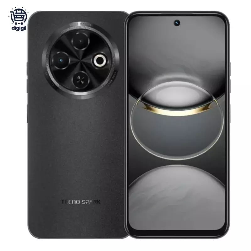 گوشی موبايل تکنو مدل SPARK 30С دو سیم کارت ظرفیت 128 گیگابایت رم 6 گیگابایت - مشکی