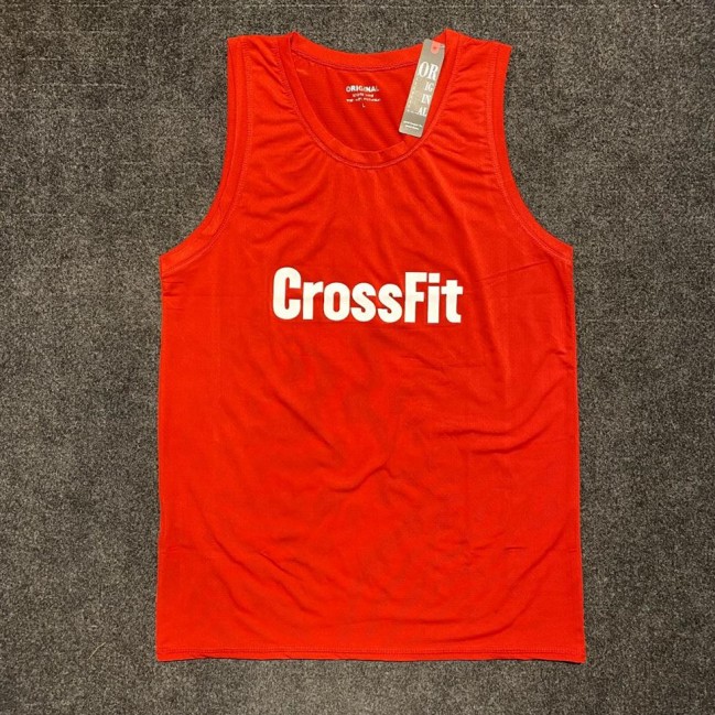 تاپ مردانه حلقه ای لاکرا سوزنی Cross fit تکی