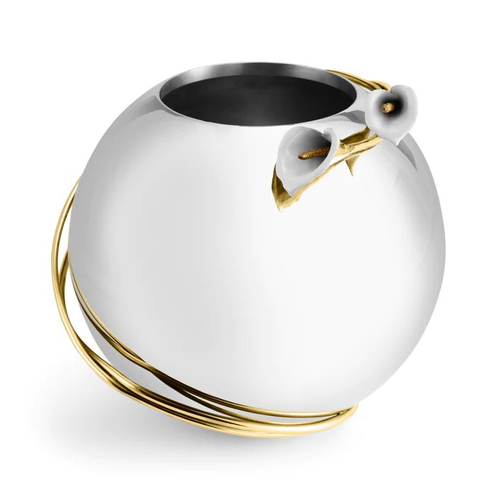 گلدان مایکل آرام - لارج | Calla Lily Rose Bowl Vase - Large