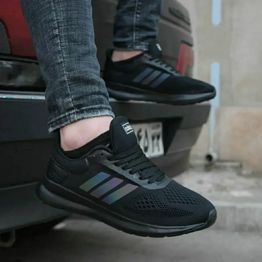 کتونی آدیداس فالکون مشکی تمام مردانه و زنانه و بزرگپا Adidas Falcon اسپرت