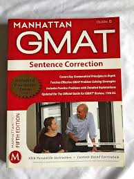 Sentence Correction GMAT Strategy Guide 5th Edition