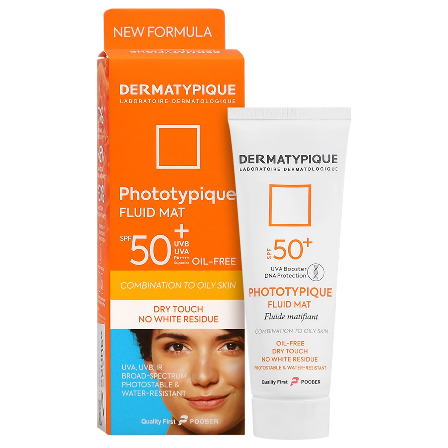 فلویید ضد آفتاب بیرنگ پوست مختلط و چرب +SPF50 فتوتیپیک درماتیپیک