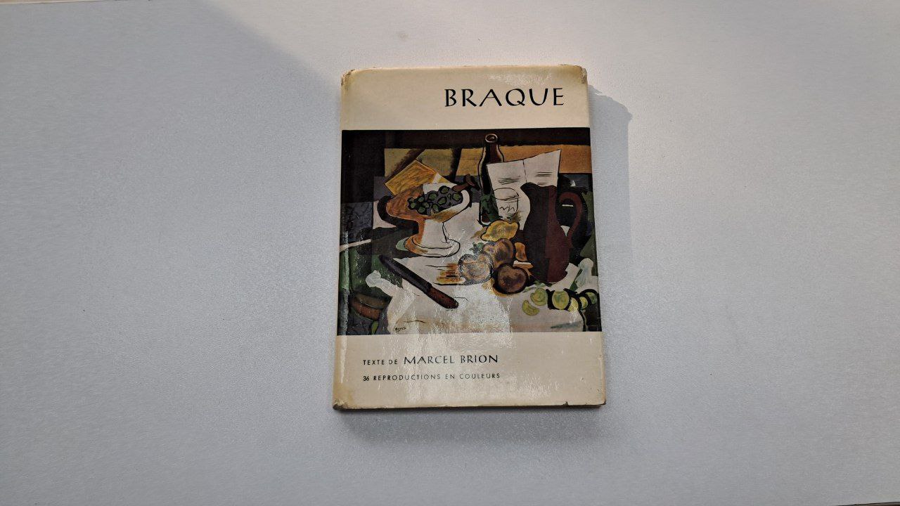 کتاب Braque texte De Marcel Brion (دست دوم)