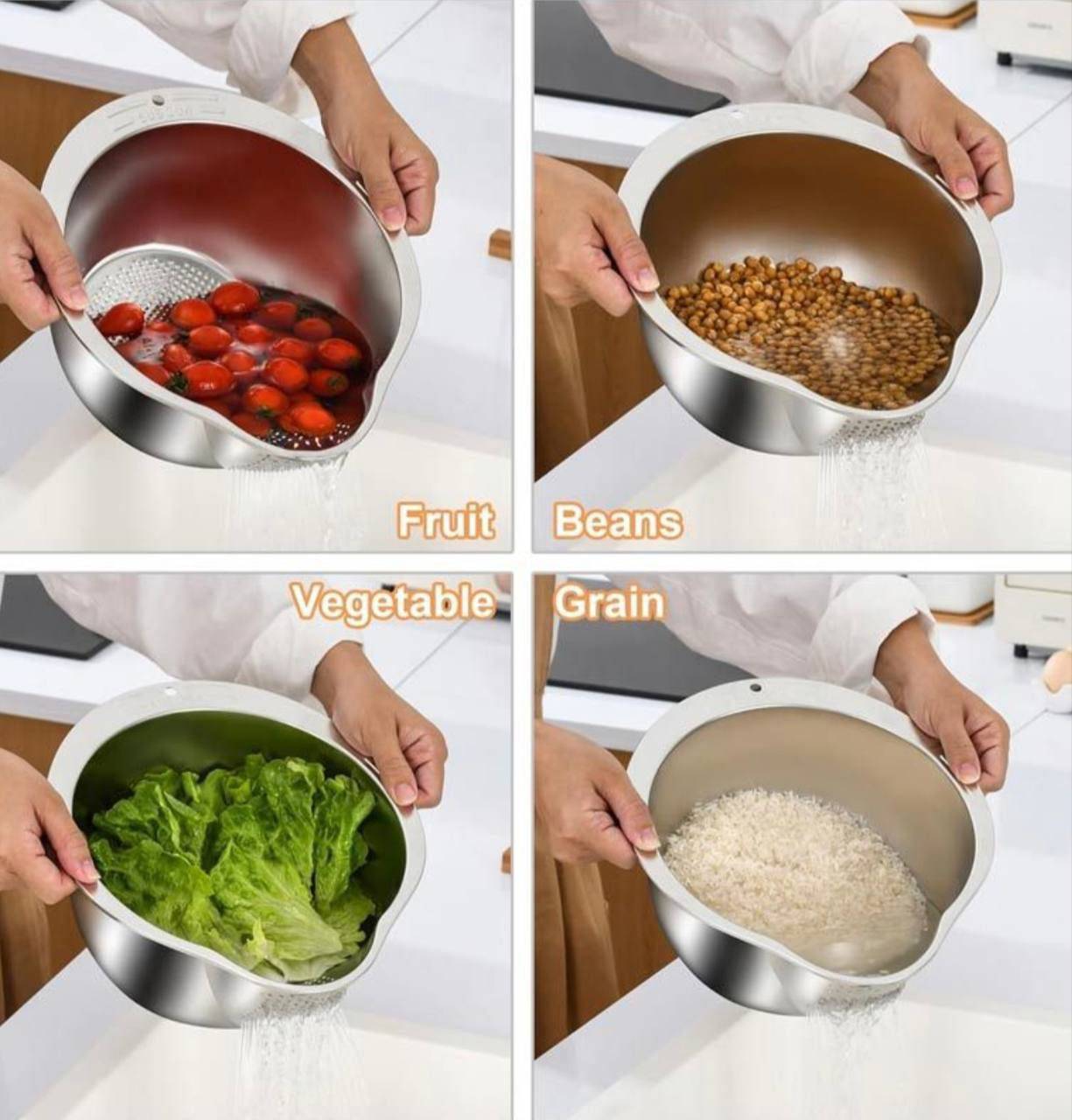 برنج شور استیل 304