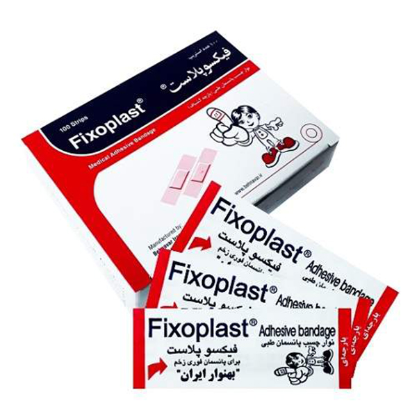 چسب زخم فیکسو پلاست ( بسته 100 عددی )