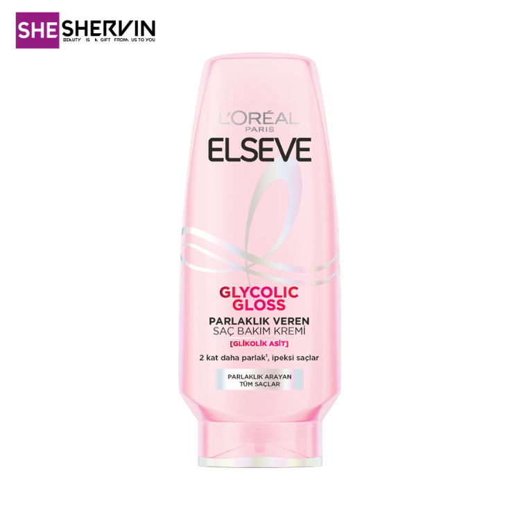 نرم‌کننده درخشان‌کننده مو خشک لورآل مدل Glycolic Gloss