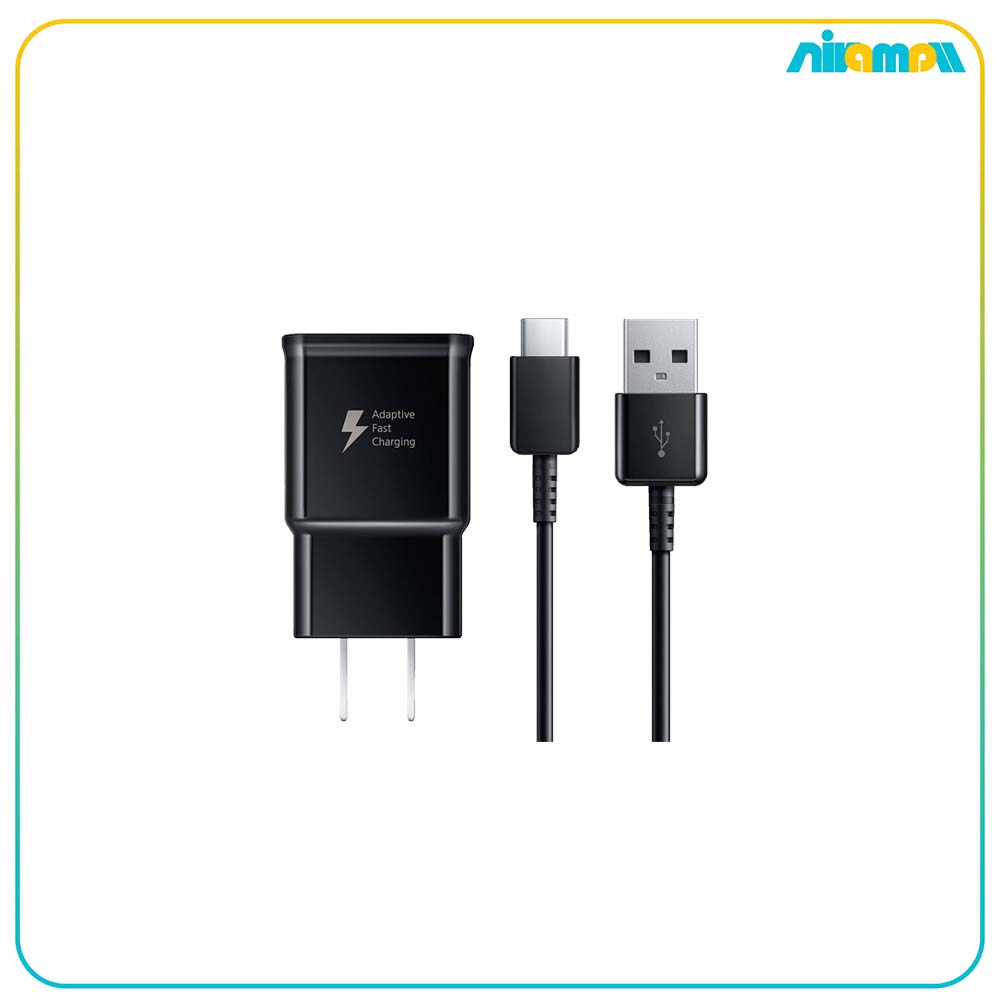 شارژر سامسونگ فست شارژ همراه با کابل Type-C