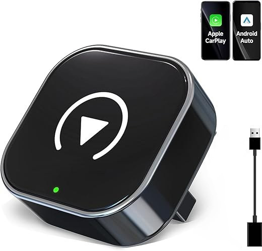 دانگل کارپلی و اندروید اتو CarPlay و Android مدل 2in1