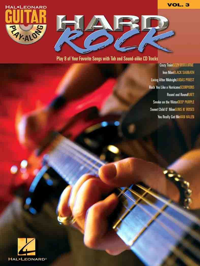 Guitar Play-Along Volume 3 – Hard Rock