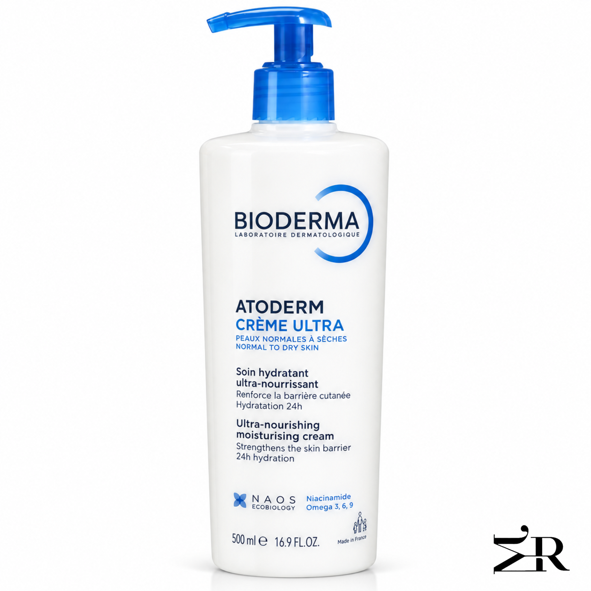کرم مرطوب ‌کننده صورت و بدن بایودرما اتودرم کرم اولترا |Atoderm Crème Ultra |حجم ۵۰۰ میلی‌ لیتر