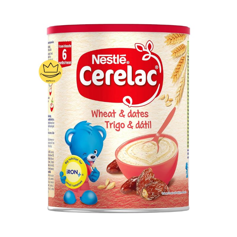 سرلاک گندم و خرما نستله 400 گرم Nestle Cerelac Wheat Dates