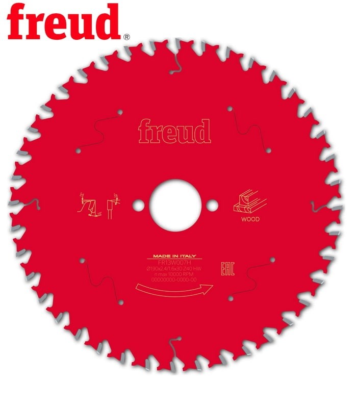 اره الماسه 40د 30*2/4*190 پرتابل Wood فرود FR13W007H