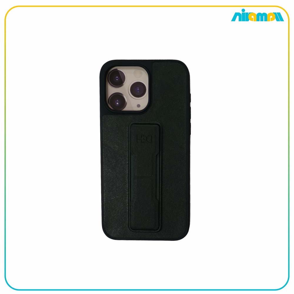 کاور چرمی HDD مدل Grip stand مناسب برای گوشی Iphone 13 promax