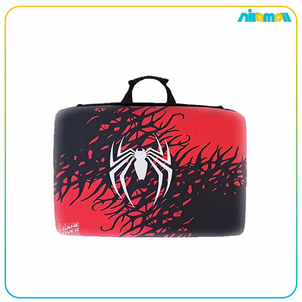 کیف کنسول بازی مخصوص PS5 Slim طرح Spider man