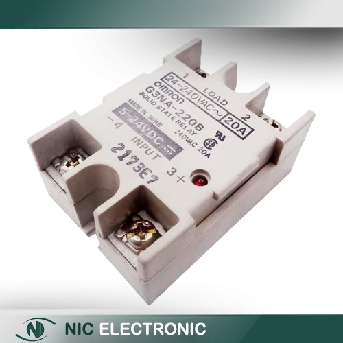 رله حالت جامد SSR مرغوب OMRON ژاپنی 240VAC-20A کد G3NA-220B