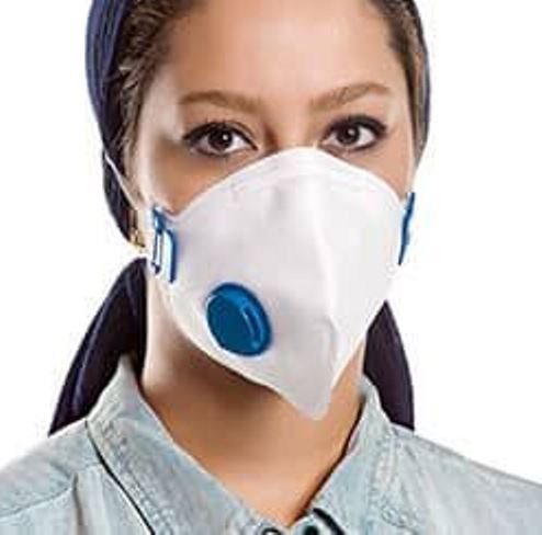 ماسک فیلتر دار طرح N95