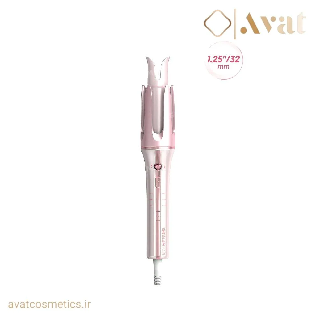 دستگاه کرلی صورتی cupid's charm شیگلم | SHEGLAM Curler