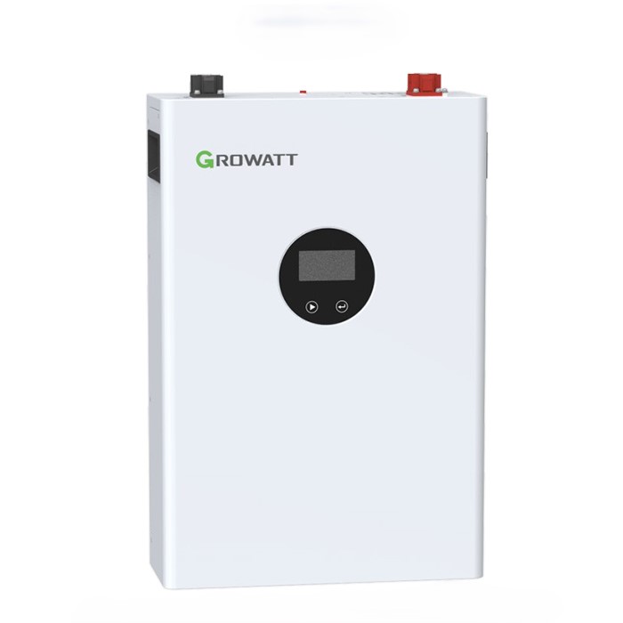 باتری لیتیوم 100 آمپرساعت 51.2 ولت 5 کیلووات HOPE-5.0LW-B1 برند GROWATT