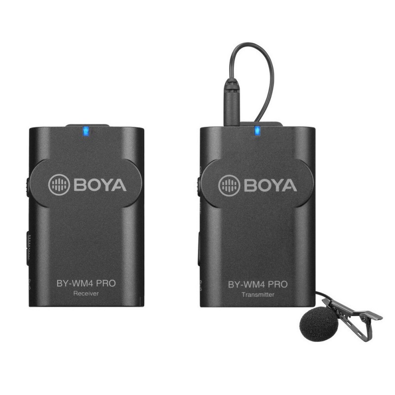 میکروفون بویا مدل BOYA BY-WM4 Pro K1 با دوسال گارانتی بویا ایران(کارکرده)