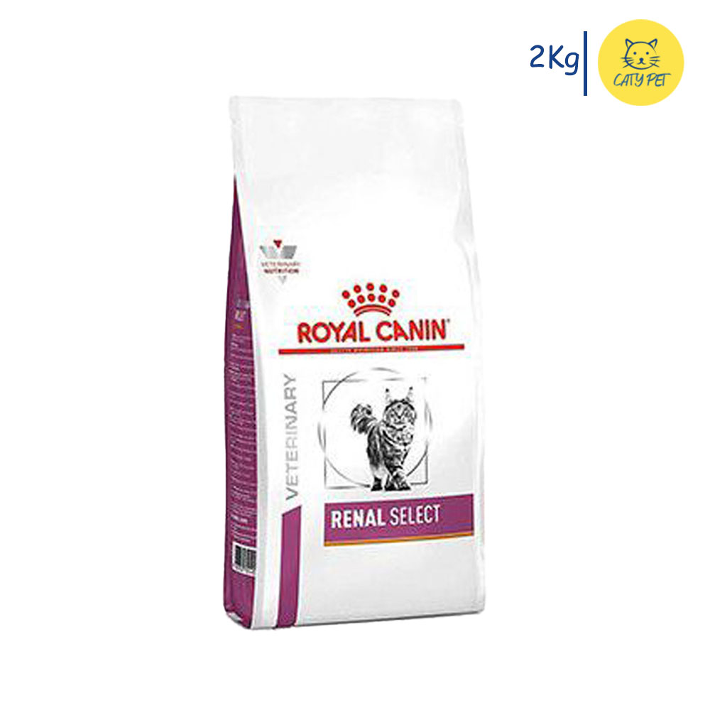 غذای خشک گربه رویال کنین رنال سلکت مشکلات کلیوی Renal Select وزن 2 کیلوگرم
