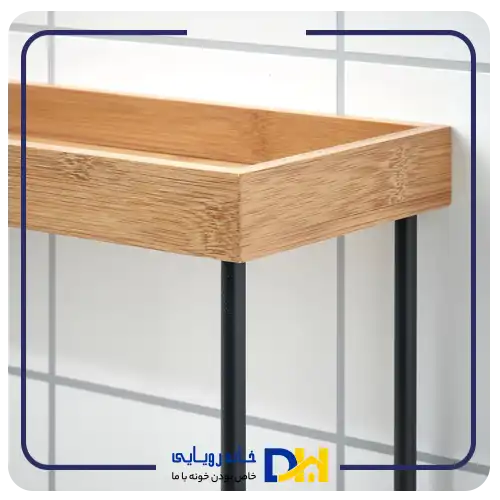 استند دوطبقه چوبی ایکیا NALBLECKA