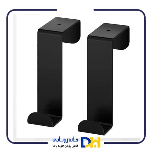 گیره پشت دری دوتایی مشکی ایکیا SKOGSVIKEN