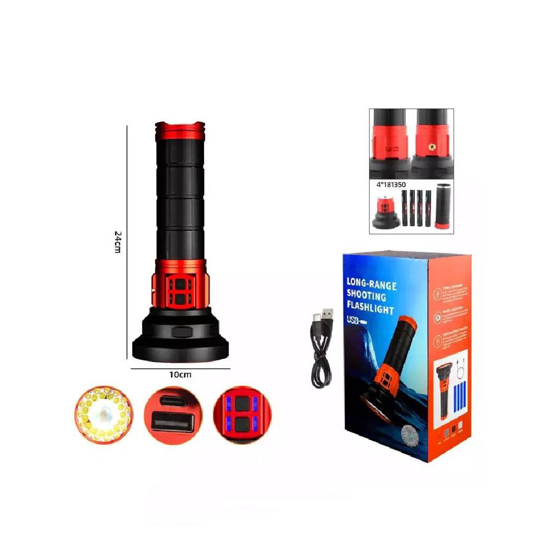 چراغ قوه کینساچ مدل KS-193