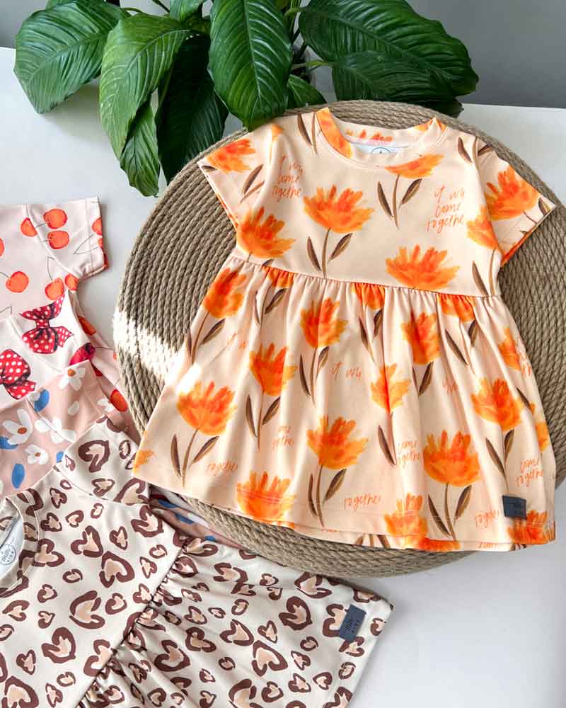 سارافون دخترانه کالکشن SUMMER TIME