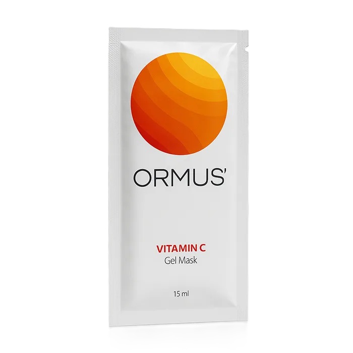 ژل ماسک روشن کننده ویتامین سی اورموس 6 عددی Ormus Vitamin C Gel Mask