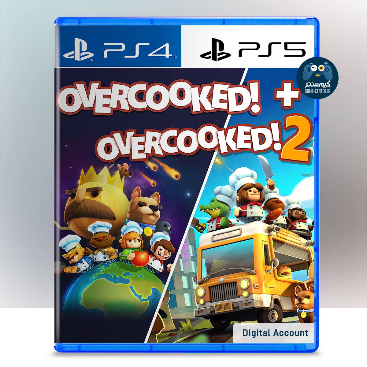 اکانت قانونی بازی Overcooked Overcooked 2