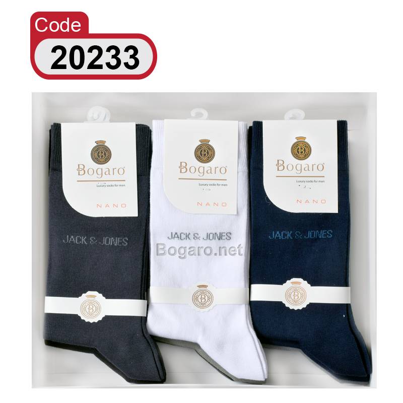 جوراب مردانه بوگارو کد 20233