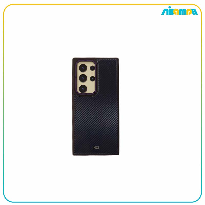 کاور HDD مدل carbon مناسب برای گوشی موبایل Samsung galaxy S24 ultra