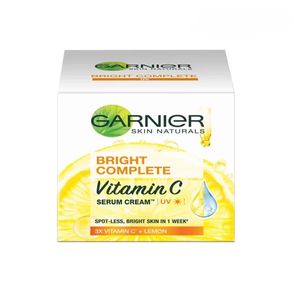 سرم ضد لک و روشن کننده ویتامین سی گارنیر مدل Bright Complete حجم 50 میل