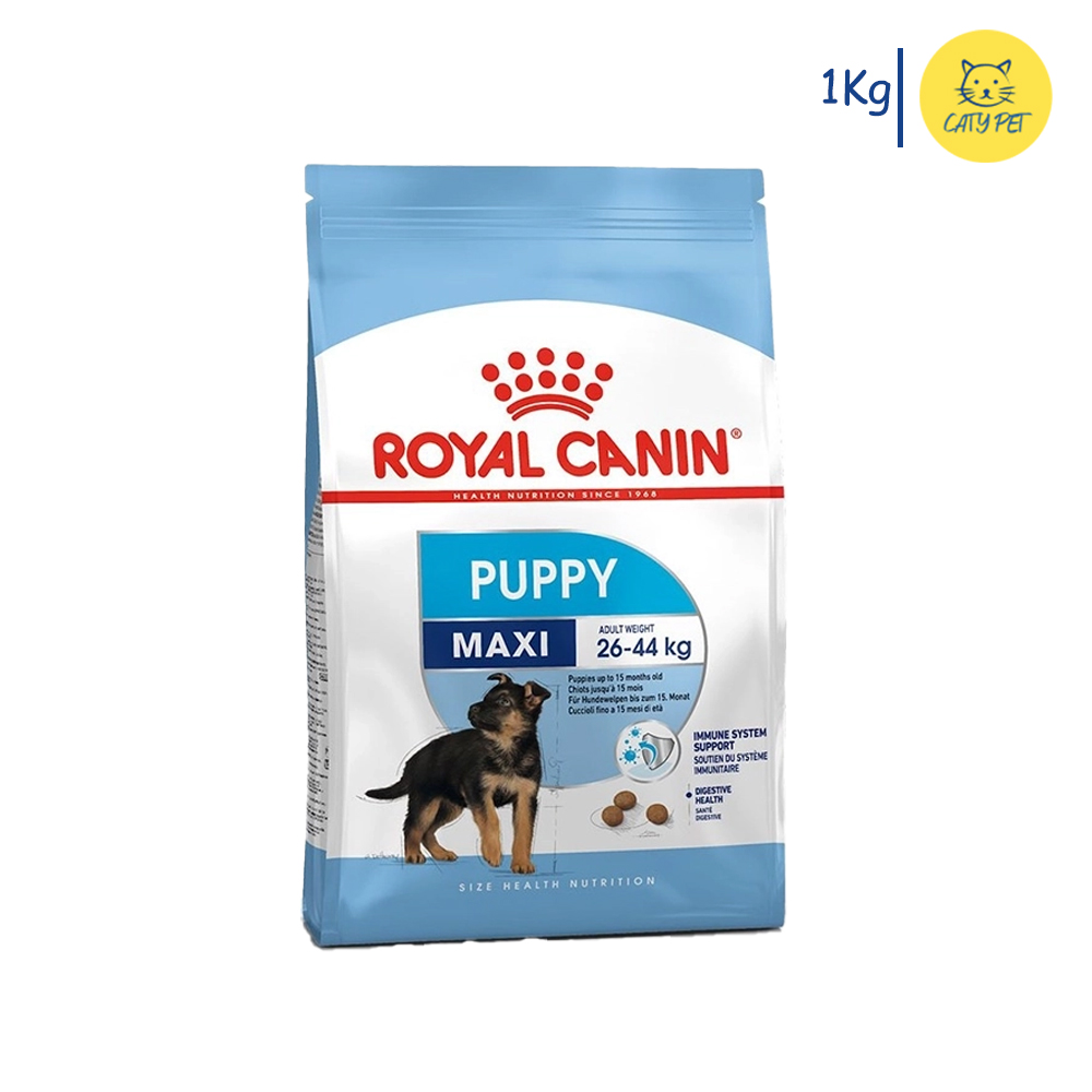 غذای خشک سگ رویال کنین ماکسی پاپی Maxi Puppy وزن 1 کیلوگرم