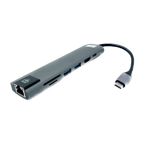 هاب 7 پورت تایپ سی کی نت مدل K-Net S7