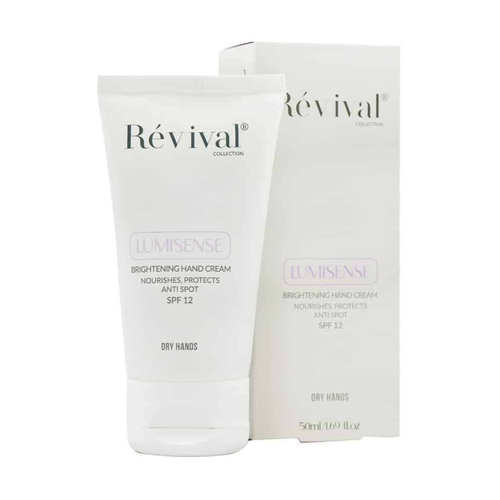 کرم روشن کننده دست SPF12 رویوال 50 میل Revival Lumisense Brightening Hand Cream SPF12