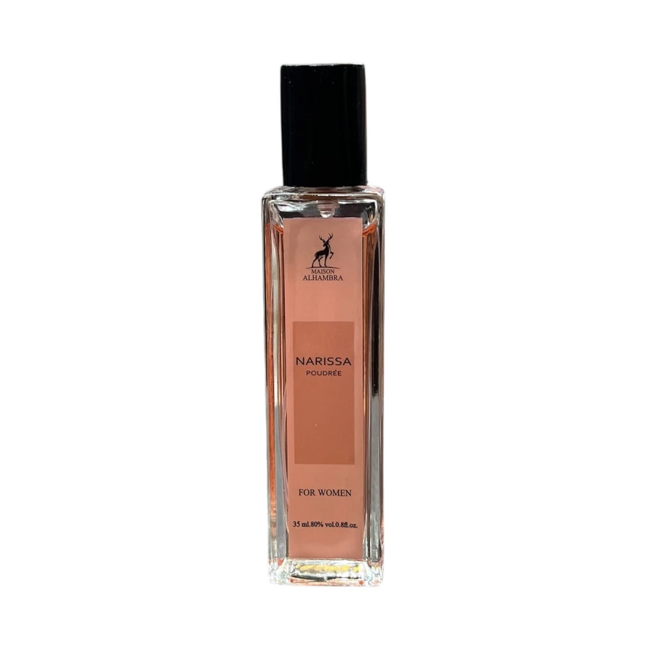 عطر جیبی زنانه الحمبرا مدل  نارسیس NARISSA حجم ۳۵ میلی لیتر
