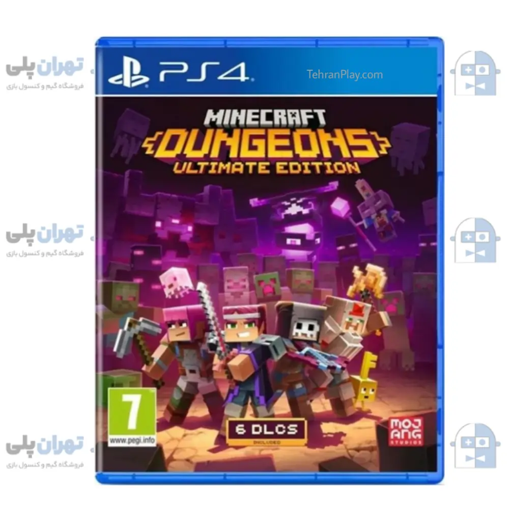 بازی Minecraft Dungeons Ultimate Edition برای PS4