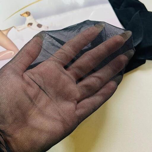 جوراب شلواری شیشه ای مشکی