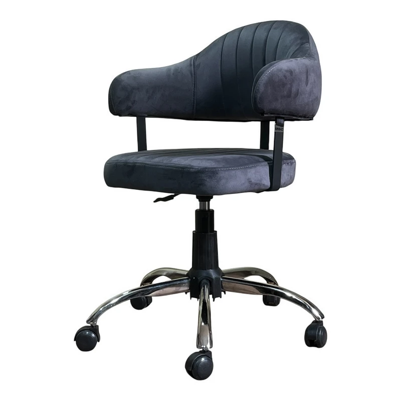 صندلی اداری آرامینو مدل K4555 رنگ طوسی تیره