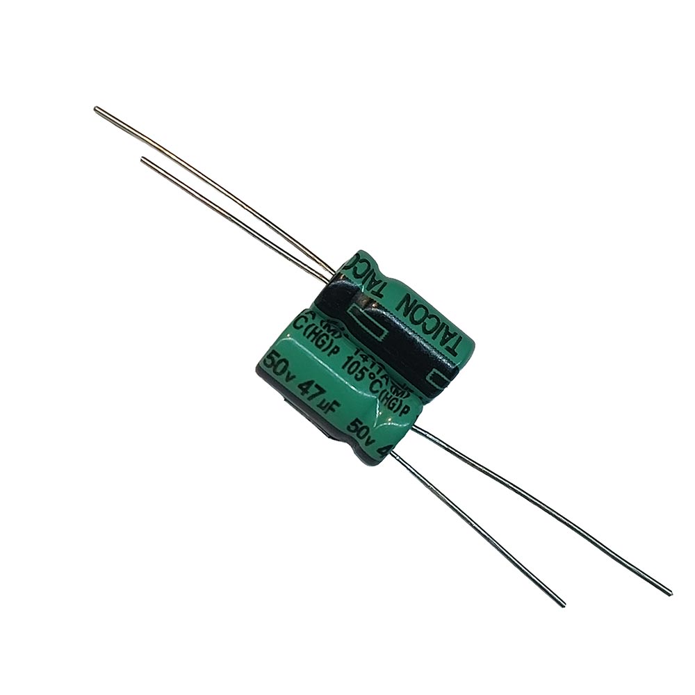 خازن الکترولیتی 47uF / 50V مارک TAICON (HG)