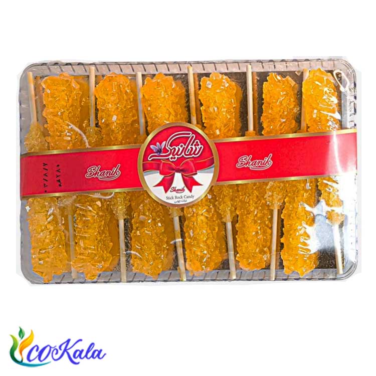 نبات سینی کریستال چوبی زعفران 280 گرم شانیک