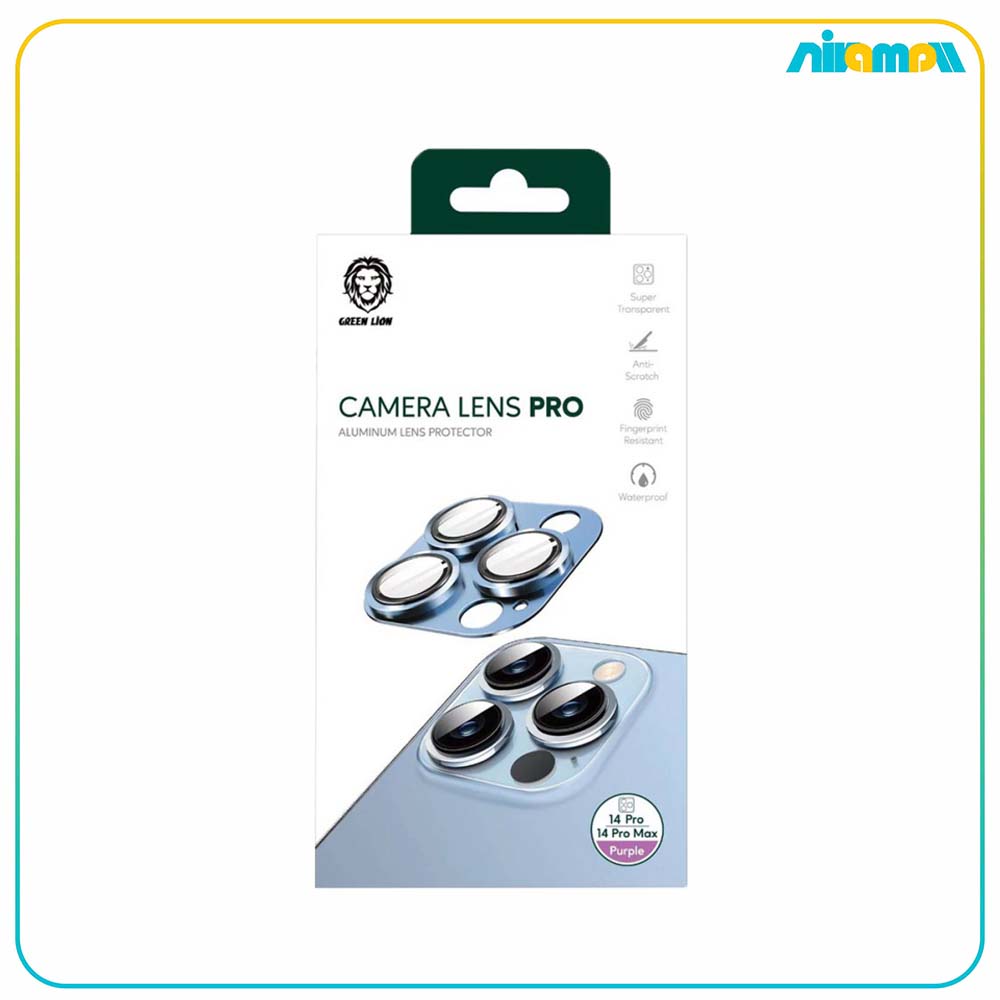 محافظ لنز گرین لاین مدل Pro Aluminum Protector برای گوشی موبایل iPhone 14 Pro / 14 Pro Max