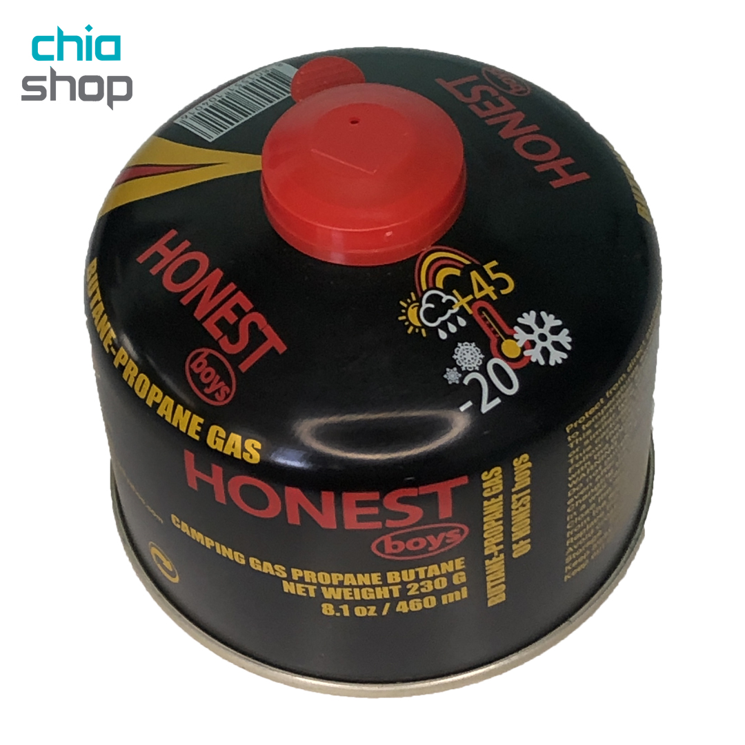 کپسول گاز 230 گرمی هانست قابل شارژ مدل HONEST