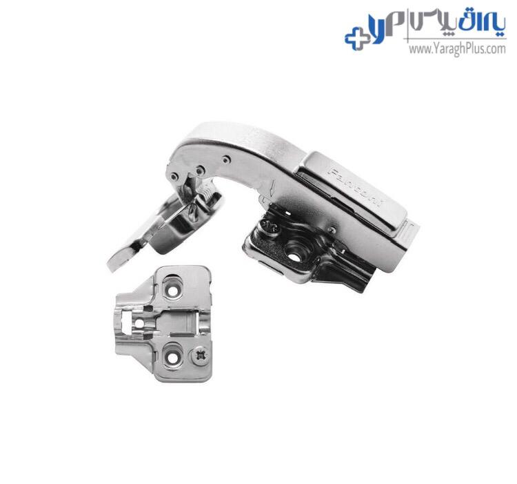 لولا آرام بند کابینت توکار کلیپسی 90 درجه با پایه 3D فانتونی A032
