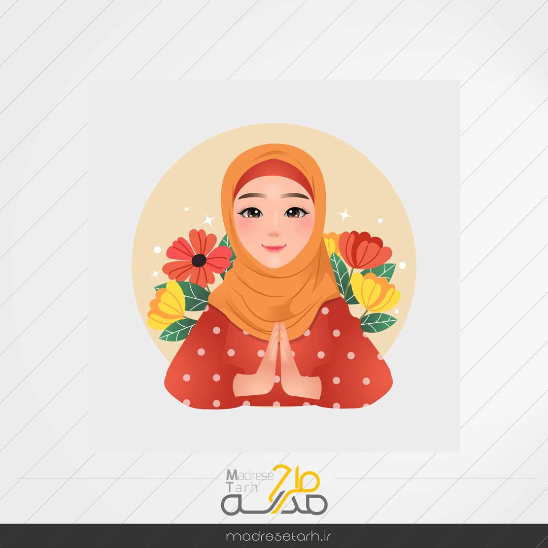 المان لایه باز دختر باحجاب
